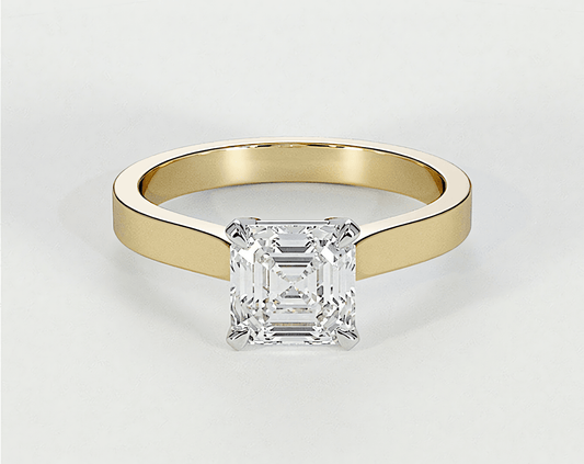 Yasmin - Asscher - Engagement Rings - Ramzi & Co.®