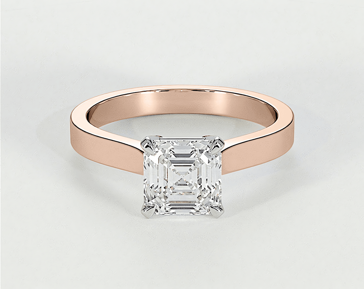 Yasmin - Asscher - Engagement Rings - Ramzi & Co.®