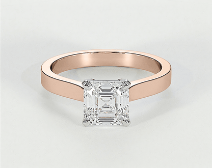 Yasmin - Asscher - Engagement Rings - Ramzi & Co.®
