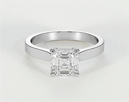 Yasmin - Asscher - Engagement Rings - Ramzi & Co.®