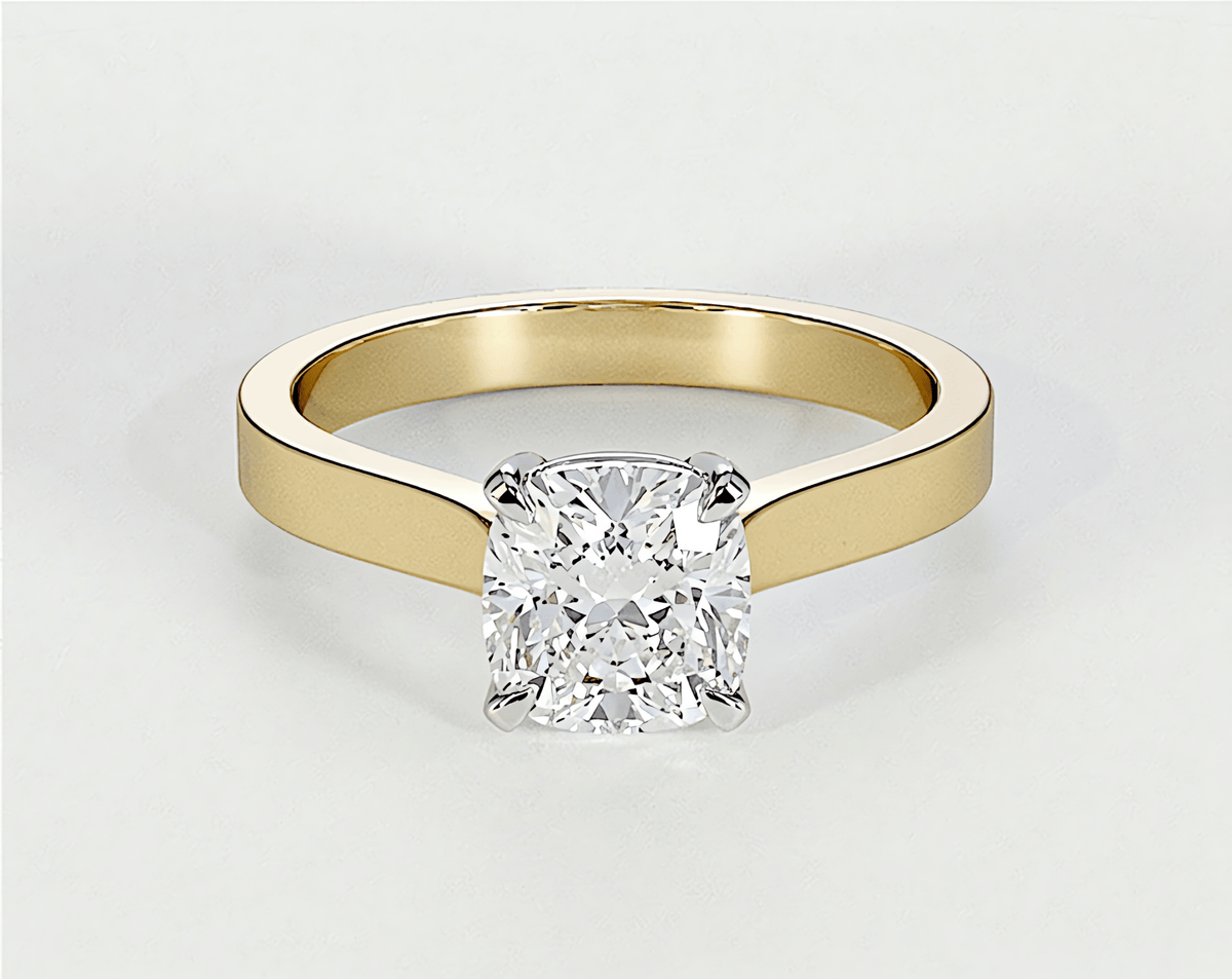 Yasmin - Cushion - Engagement Rings - Ramzi & Co.®