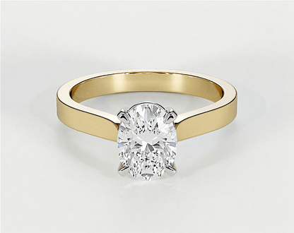 Yasmin - Oval - Engagement Rings - Ramzi & Co.®