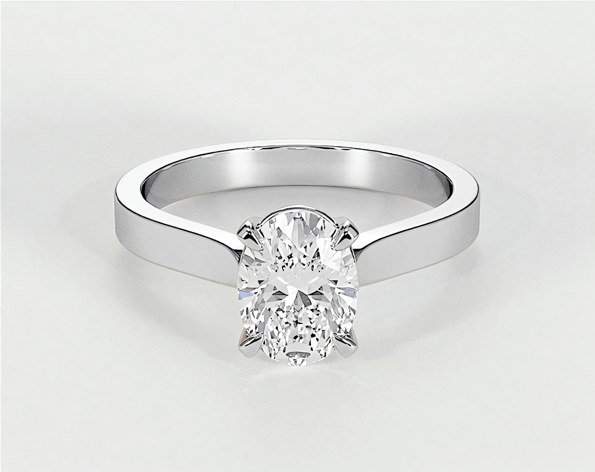 Yasmin - Oval - Engagement Rings - Ramzi & Co.®