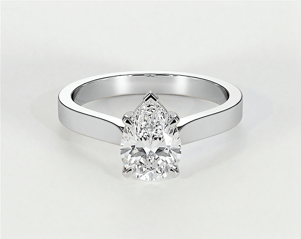 Yasmin - Pear - Engagement Rings - Ramzi & Co.®