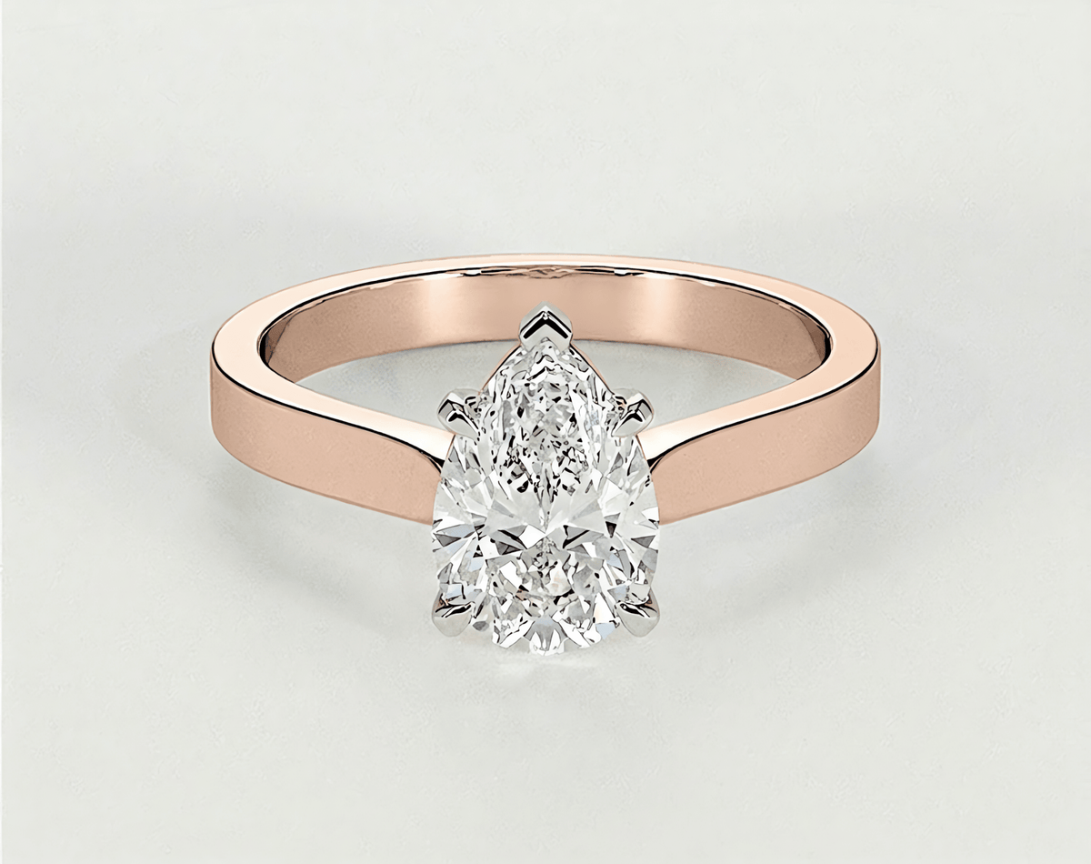 Yasmin - Pear - Engagement Rings - Ramzi & Co.®