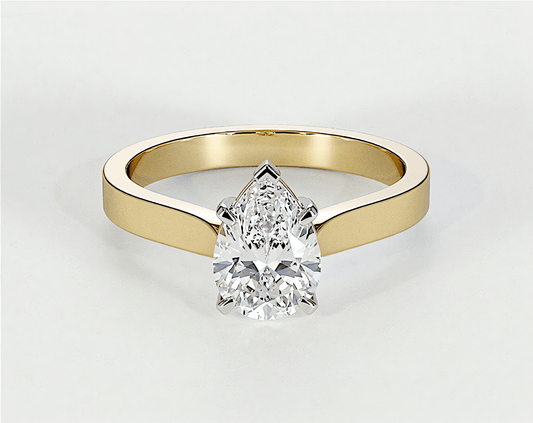 Yasmin - Pear - Engagement Rings - Ramzi & Co.®