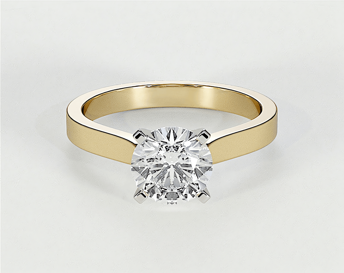 Yasmin - Round - Engagement Rings - Ramzi & Co.®