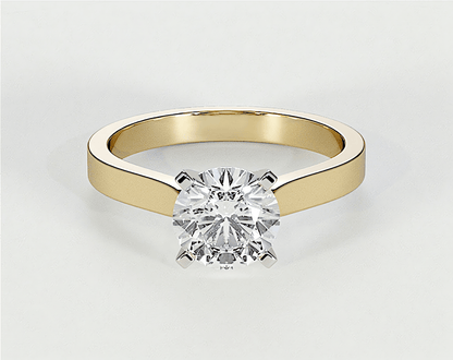 Yasmin - Round - Engagement Rings - Ramzi & Co.®