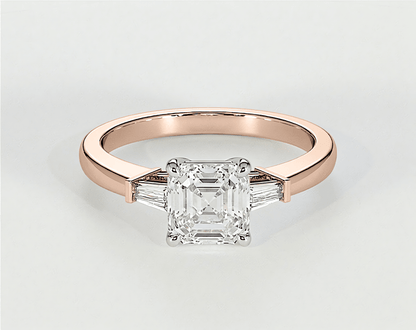 Zara - Asscher - Engagement Rings - Ramzi & Co.®