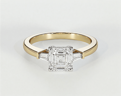 Zara - Asscher - Engagement Rings - Ramzi & Co.®