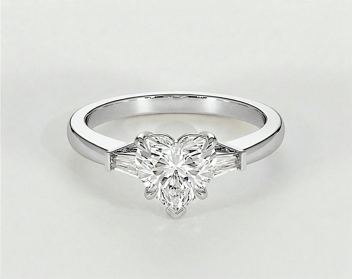 Zara - Heart - Engagement Rings - Ramzi & Co.®