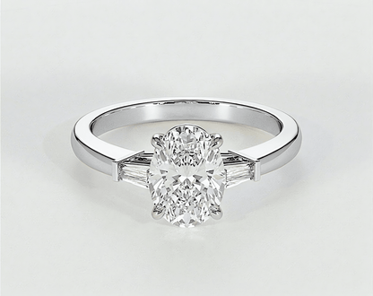 Zara - Oval - Engagement Rings - Ramzi & Co.®