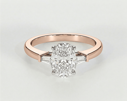 Zara - Oval - Engagement Rings - Ramzi & Co.®