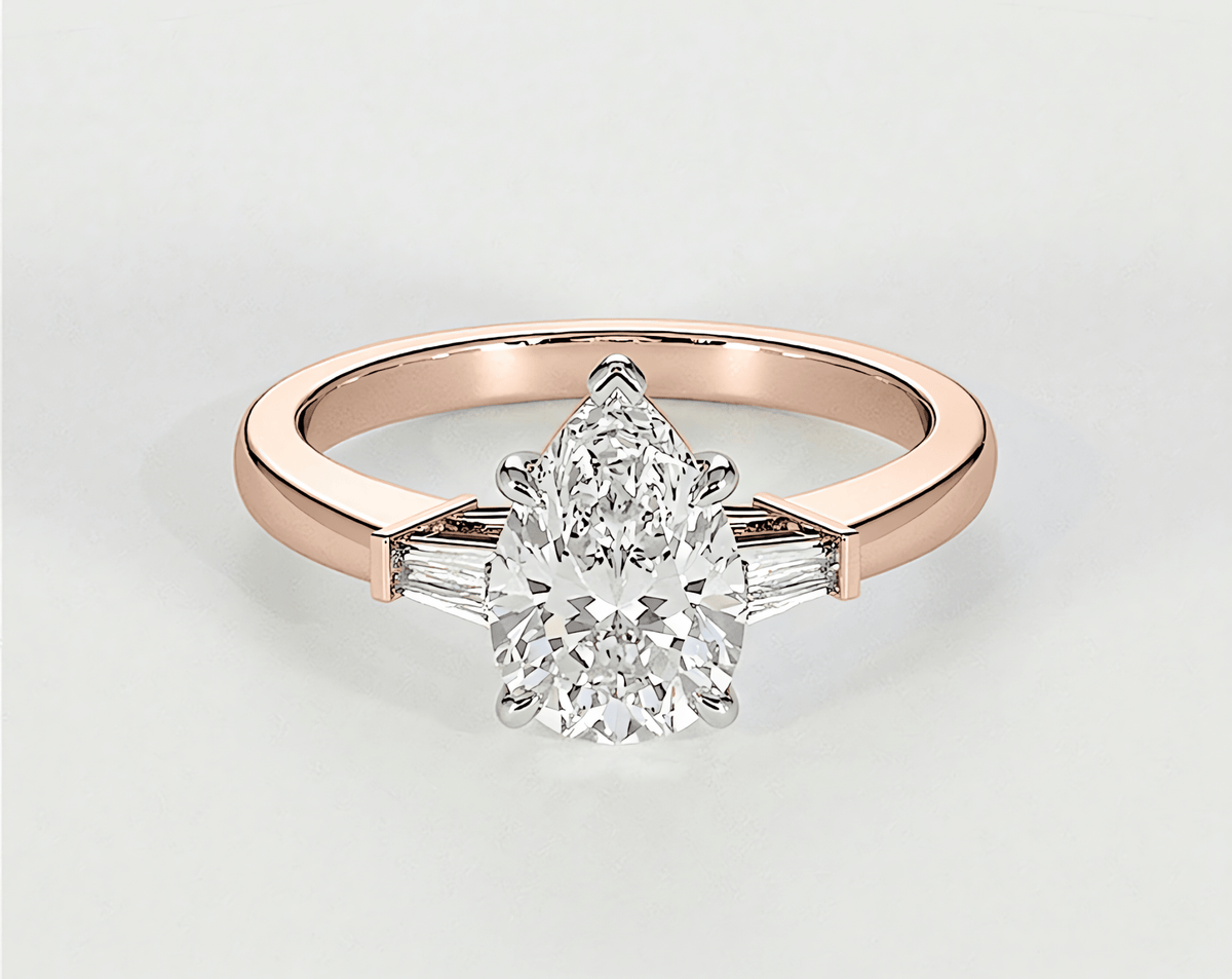 Zara - Pear - Engagement Rings - Ramzi & Co.®