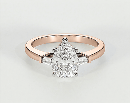 Zara - Pear - Engagement Rings - Ramzi & Co.®