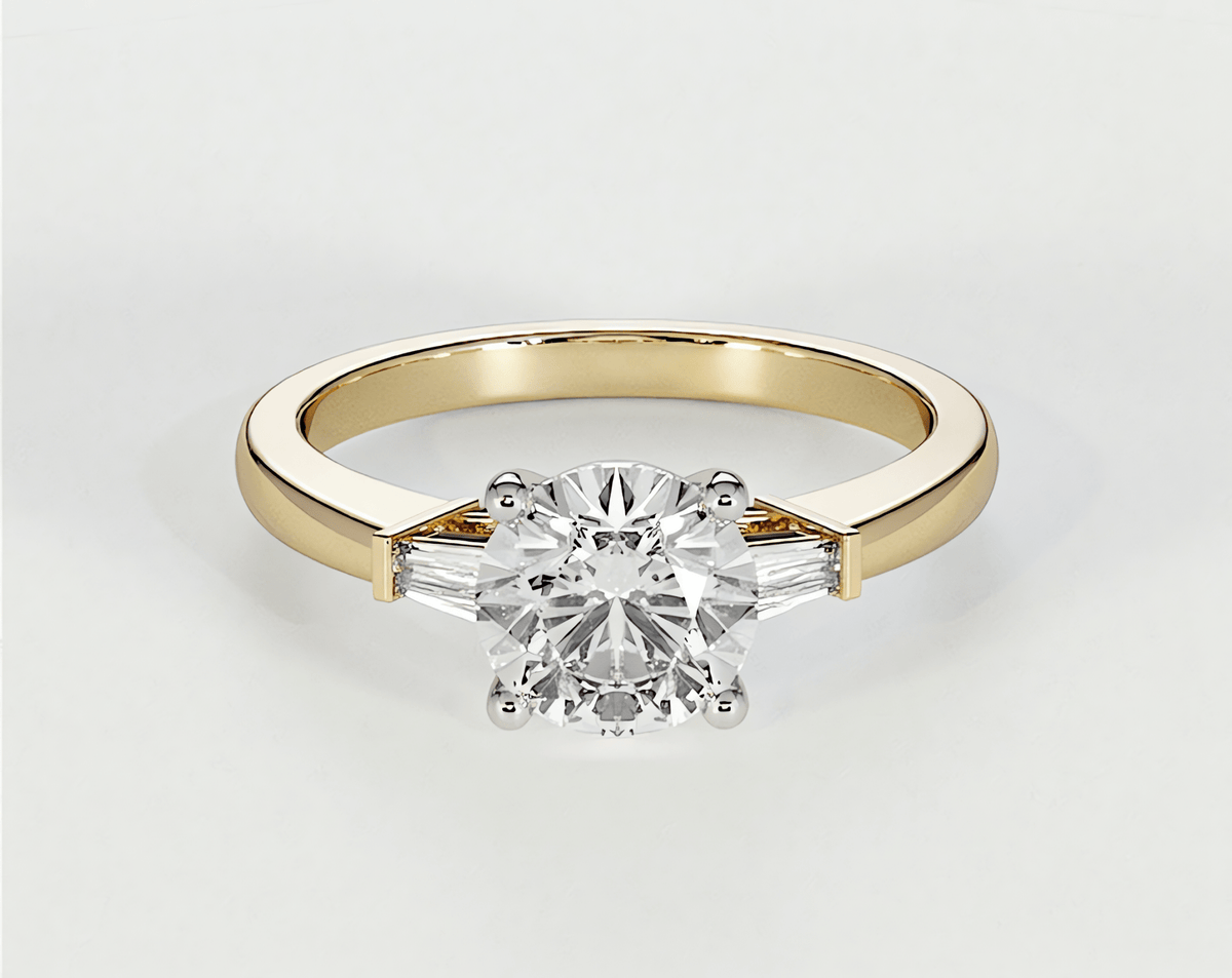 Zara - Round - Engagement Rings - Ramzi & Co.®