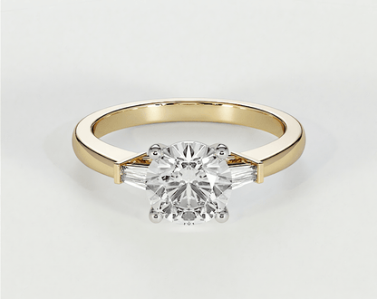 Zara - Round - Engagement Rings - Ramzi & Co.®