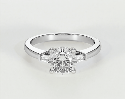 Zara - Round - Engagement Rings - Ramzi & Co.®