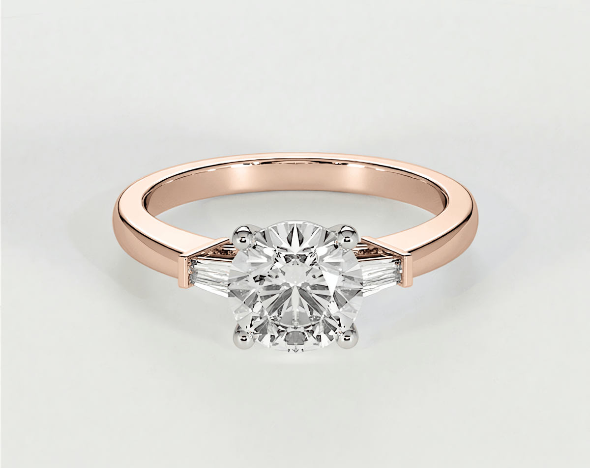 Zara - Round - Engagement Rings - Ramzi & Co.®