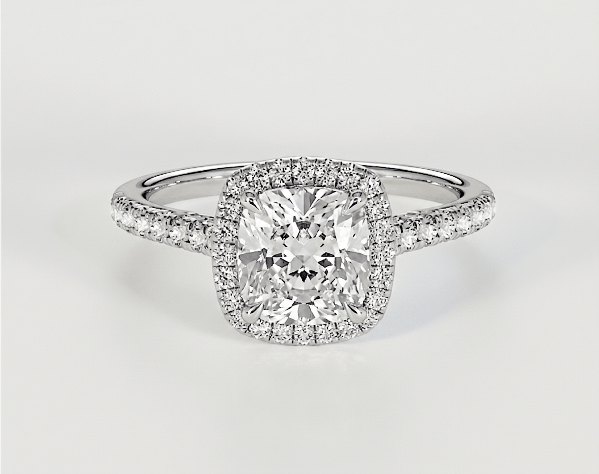 Zinnia - Cushion - Engagement Rings - Ramzi & Co.®