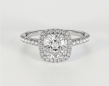 Zinnia - Cushion - Engagement Rings - Ramzi & Co.®