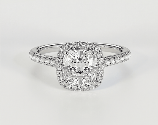 Zinnia - Cushion - Engagement Rings - Ramzi & Co.®