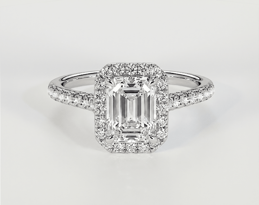Zinnia - Emerald - Engagement Rings - Ramzi & Co.®