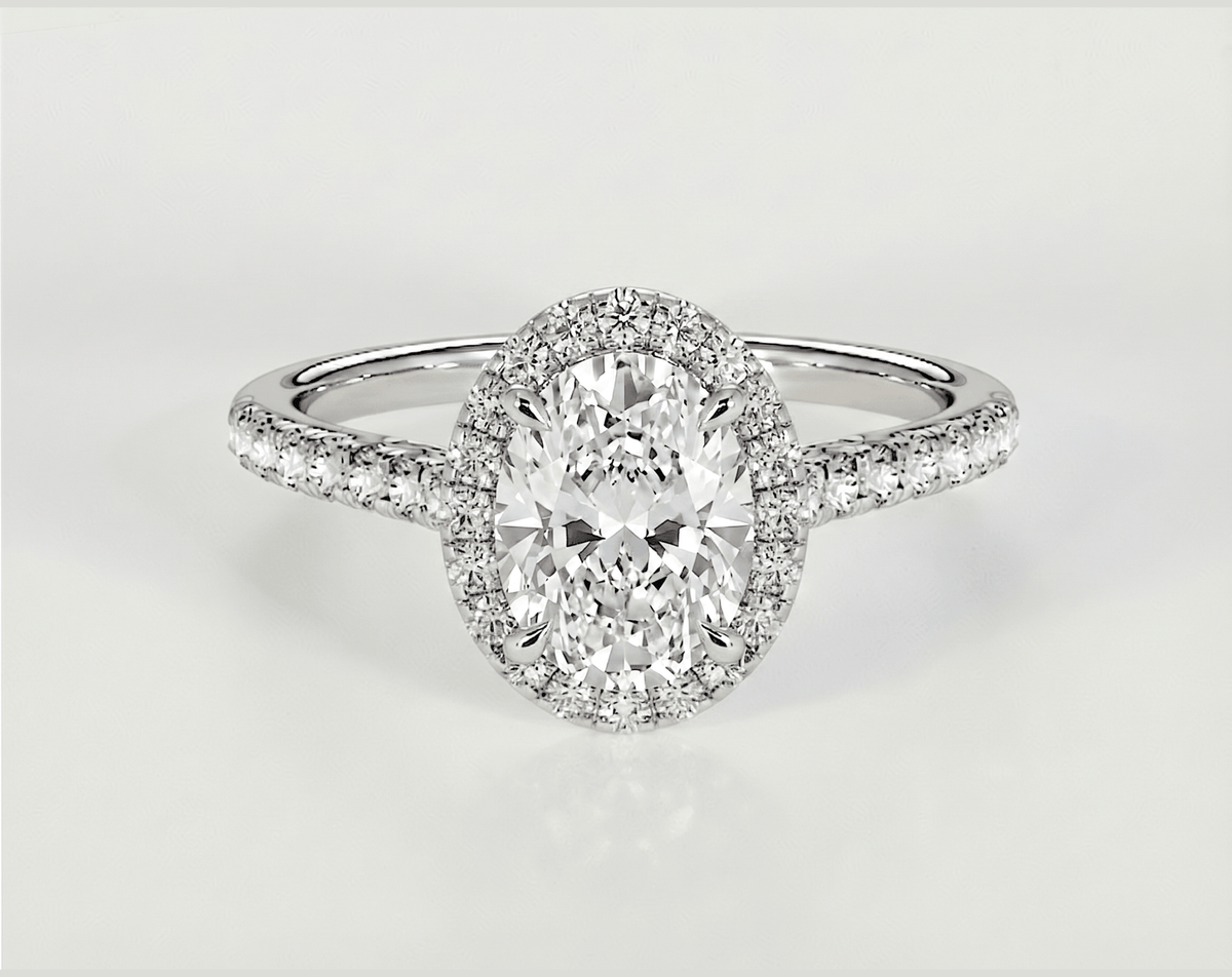 Zinnia - Oval - Engagement Rings - Ramzi & Co.®