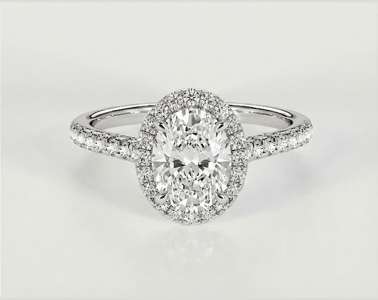Zinnia - Oval - Engagement Rings - Ramzi & Co.®