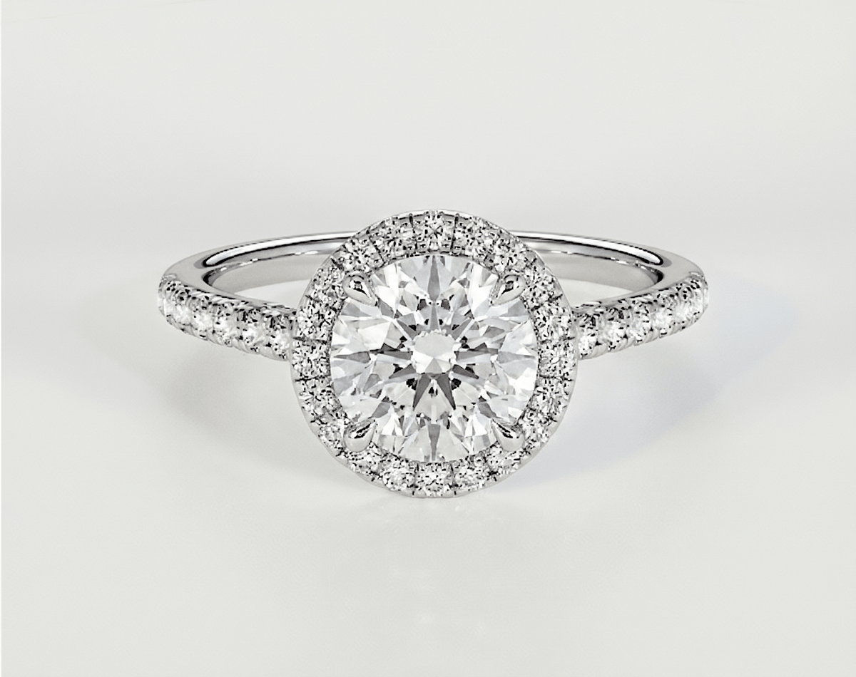 Zinnia - Round - Engagement Rings - Ramzi & Co.®