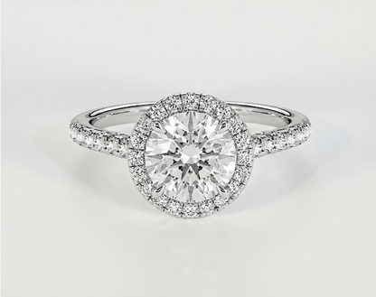 Zinnia - Round - Engagement Rings - Ramzi & Co.®