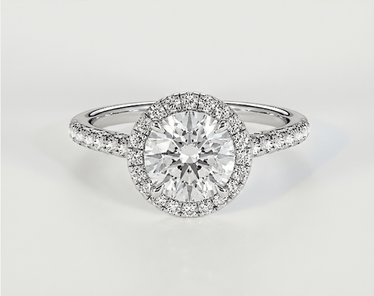 Zinnia - Round - Engagement Rings - Ramzi & Co.®