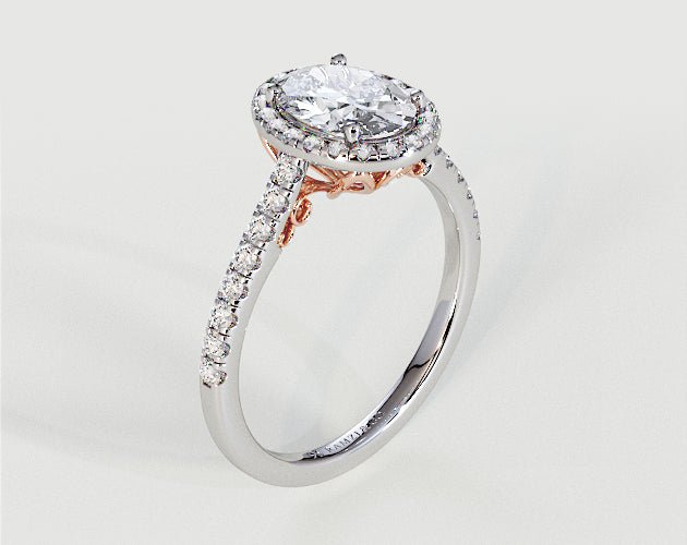 Zinnia - Round - Engagement Rings - Ramzi & Co.®